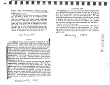Reports - Huntting 1956, Mvessig 1967, Bancroft 1914